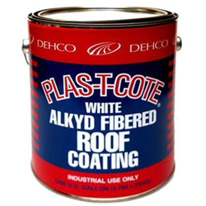 Picture of Plas-T-Cote  1 Qt Roof Coating For Metal And Fiberglass Roof 16-45032 13-1538                                                