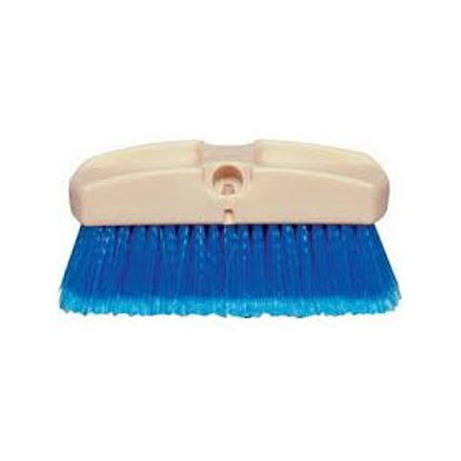 Picture of Star Brite  Rectangular Blue Medium Plastic Bristle Car Wash Brush Head 040011 13-1551                                       