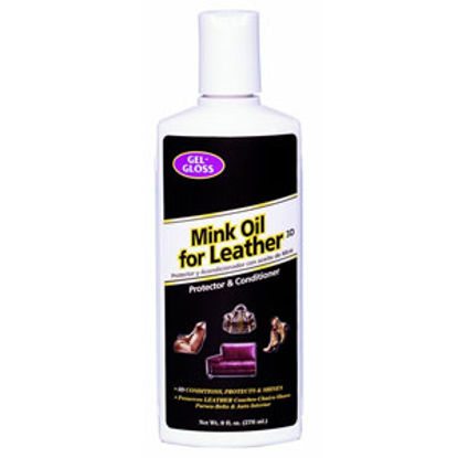 Picture of Gel-Gloss  8 oz Leather Conditioner w/ Mink Oil TRMO-8 13-1587                                                               
