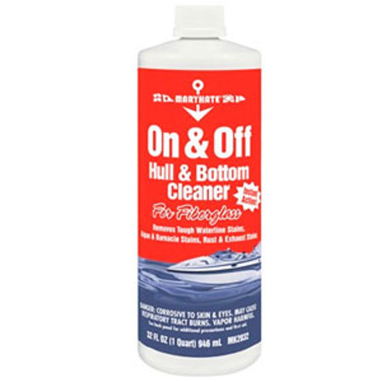 Picture of CRC On & Off 32 Oz Bottle RV & Boat Hull Cleaner MK2032 13-1728                                                              