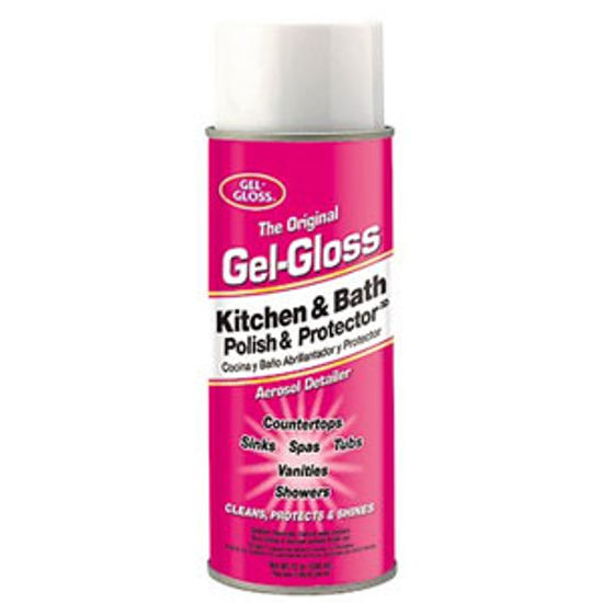 Picture of Gel-Gloss  12 oz Aerosol Original Gel-Gloss Hard Surface Cleaner (Bil) GA-12.B 13-1795                                       