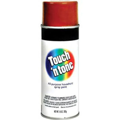 Picture of Rust-Oleum Touch N Tone 10Oz Red Spray Can Paint 253562 13-1856                                                              