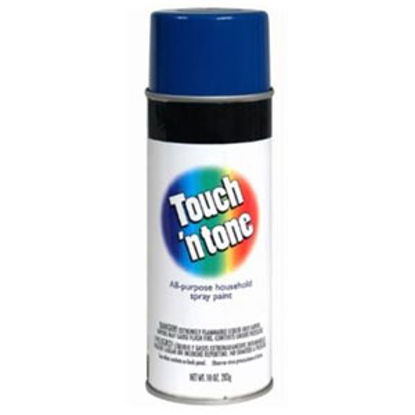 Picture of Rust-Oleum Touch N Tone 10Oz Gloss Royal Blue Spray Can Paint 55278830 13-1866                                               