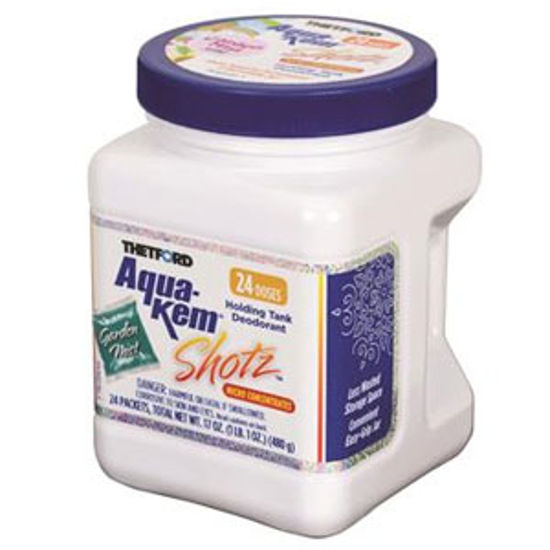 Picture of Thetford Aqua-Kem (R) Shotz (TM) 12 Oz Box Holding Tank Treatment w/ Deodorant 96318 13-1891                                 