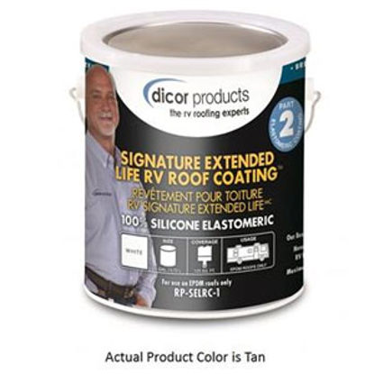 Picture of Dicor  Tan Roof Coating For EPDM Rubber Roofs RP-SELRCT-1 13-1955                                                            