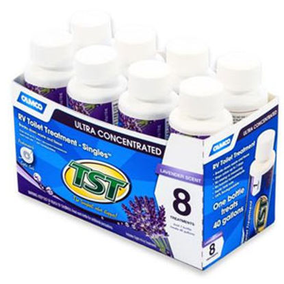 Picture of Camco TST (TM) 8-Pack 4 Oz Bottle Holding Tank Treatment w/Deodorant 41551 13-3092                                           