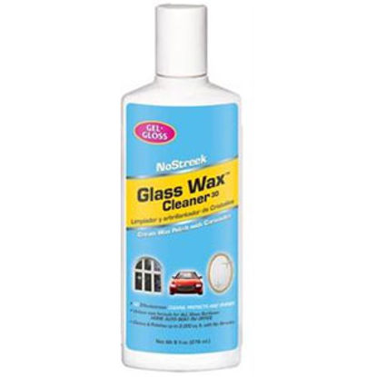 Picture of Gel-Gloss No Streek (TM) 8 Oz Bottle Glass Cleaner w/Wax Formula NS-8 13-4414                                                