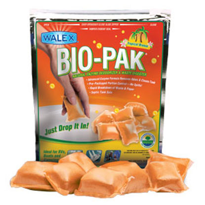 Picture of Walex Bio-Pak (R) 2-Bag 32 Gram Pouch Holding Tank Treatment w/Deodorant BIOTROP2 13-5757                                    