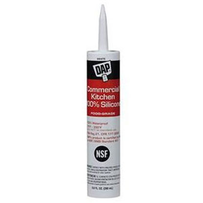 Picture of DAP  9.8 Oz Silicone Caulk 08660 13-5800                                                                                     