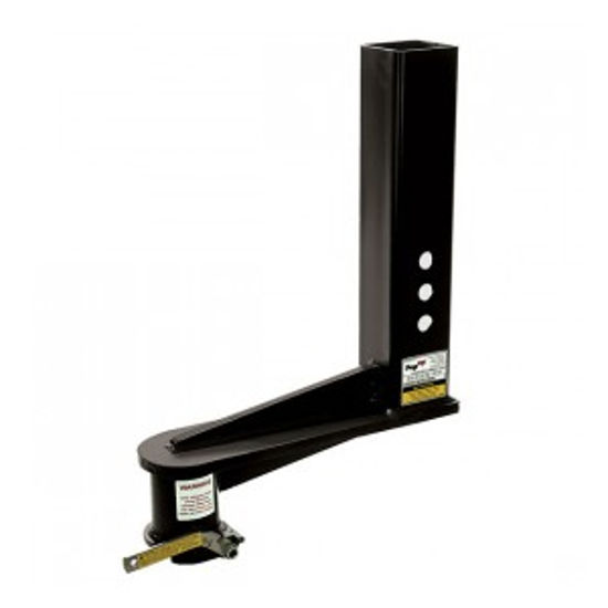 Picture of PopUp Towing  24K 16" Offset Adjustable Square 2-5/16" Ball Gooseneck Coupler  14-0045                                       