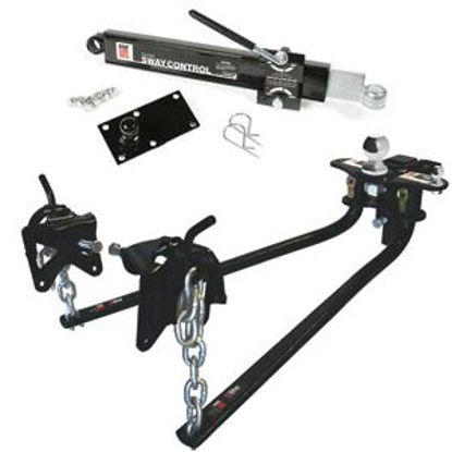Picture of EAZ-Lift  800 Lb Round Bar Weight Distribution Hitch w/Shank & 2-5/16" Ball 48057 14-0299                                    