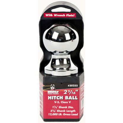 Picture of Husky Towing  2-5/16" Trailer Hitch Ball w/ 1-1/4" Diam Shank 30255 14-1050                                                  