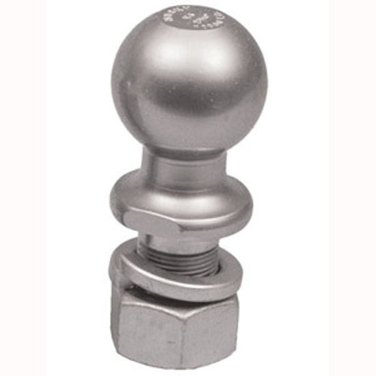 Picture of Husky Towing  Chrome 2-5/16" Trailer Hitch Ball w/ 1-1/4" Diam Shank 30678 14-1319                                           