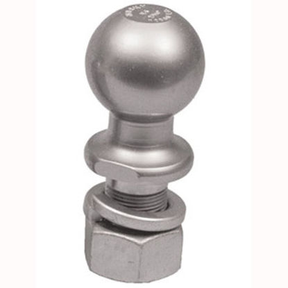 Picture of Husky Towing  Chrome 1-7/8" Trailer Hitch Ball w/ 3/4" Diam Shank 33844 14-1320                                              
