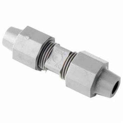 Picture of QEST Qicktite (R) 3/8" ID Tube Compression Gray Acetal Fresh Water Straight Fitting  14-2362                                 
