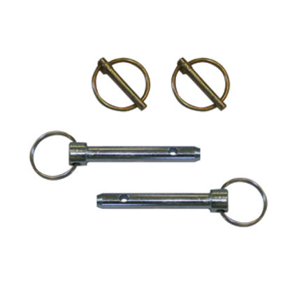 Picture of Blue Ox  2-Pack 1/2"D Trailer Hitch Pin w/Clip 84-0140 14-5343
