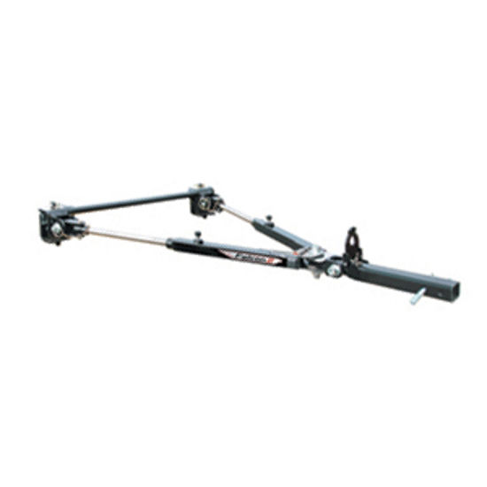 Picture of Roadmaster Falcon 2 (TM) Class IV 6000LB Hitch/ Cross Bar Mount SS Tow Bar 520 14-6012                                       
