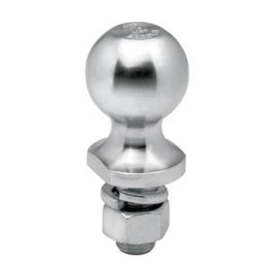 Picture of Tow-Ready  Zinc 1-7/8" Trailer Hitch Ball w/ 3/4" Diam x 1-1/2" Shank 63881 14-7041                                          