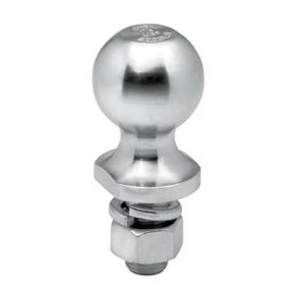 Picture of Tow-Ready  Zinc 1-7/8" Trailer Hitch Ball w/ 1" Diam x 2-1/8" Shank 63885 14-7042                                            