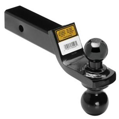 Picture of Tow-Ready  Class III/IV 2" 6K 2" Drop x 2-5/16" Lift x 10"L Steel Double Ball Mount 80406 14-7210                            
