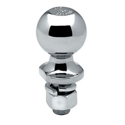 Picture of Tow-Ready  Chrome 2" Trailer Hitch Ball w/ 3/4" Diam x 1-1/2" Shank 63820 14-8610                                            