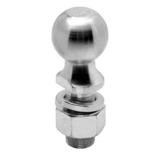 Picture of Tow-Ready  Zinc 2-5/16" Trailer Hitch Ball w/ 1-1/4" Diam x 2-3/4" Shank 63835 14-8621                                       