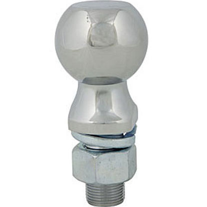 Picture of Ultra-Fab  Zinc 2-3/8" Trailer Hitch Ball w/ 1-1/4" Diam x 2-3/4" Shank 35-946301 14-8831                                    