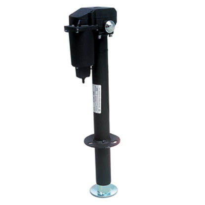 Picture of Ultra-Fab Ultra 3502 Black 3500 Lb Electric Round Trailer Jack 38-944017 15-0146                                             