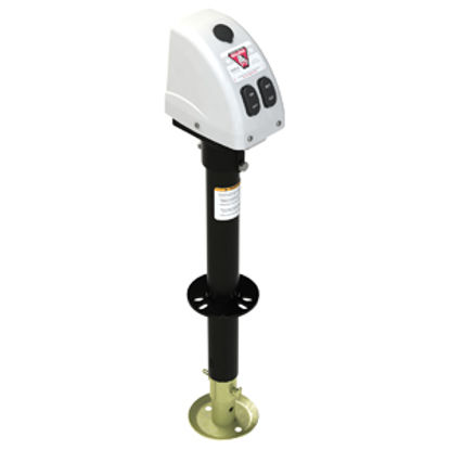 Picture of Bulldog-Fulton  White/Black 3500 Lb A-Frame Powered Drive Trailer Jack 500188 15-0154                                        