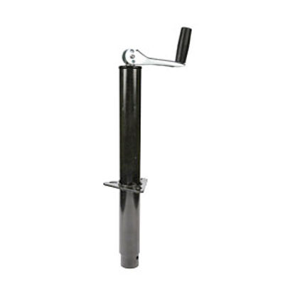 Picture of Ultra-Fab  Black 1000 Lb A-Frame Round Topwind Trailer Jack 49-954032 15-0218                                                