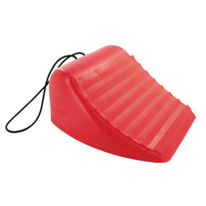 Picture of Valterra Big Chock Single Red Plastic Wheel Chock A10-0914 15-0259                                                           