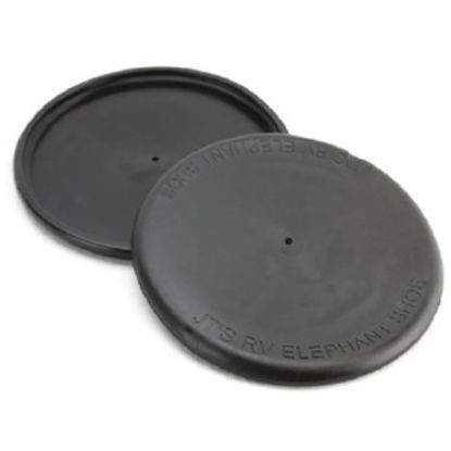 Picture of Lippert Elephant Shoes 2-Pack 10" Diam Rubber Trailer Stabilizer Jack Pad 314603 15-0369                                     