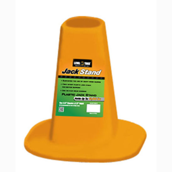 Picture of Level-Trek  Plastic 8.63" x 8-1/4" Trailer Jack Foot for 10000 Pounds Jack LT-80107 15-0393                                  