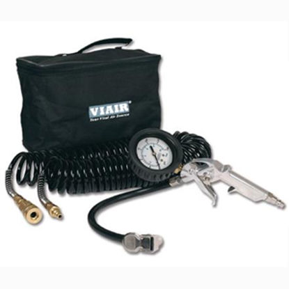 Picture of Viair  Tire Inflation Kit with 2.5" Analog Gauge 00043 15-0546                                                               