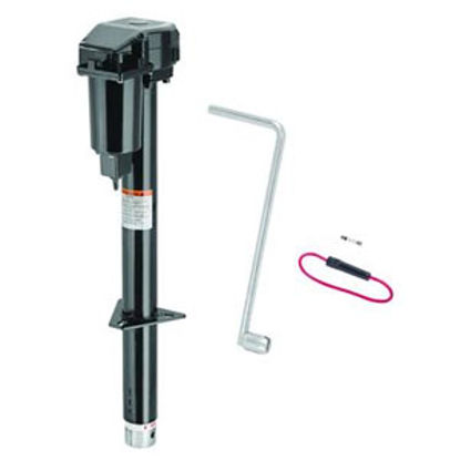Picture of Pro Series Hitches Sidewind Black 2500 Lb A-Frame Powered Drive Trailer Jack 500198 15-0710                                  