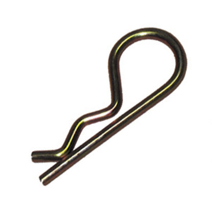 Picture of JR Products  3/8"D x 1-1/2"L Steel Hitch Pin Clip 01134 15-0738                                                              