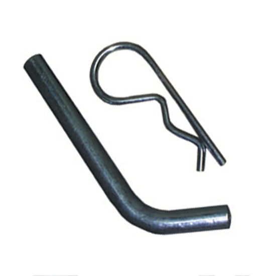Picture of JR Products  1/2"D x 2-3/8"L Steel Trailer Hitch Pin w/Clip 01144 15-0739                                                    