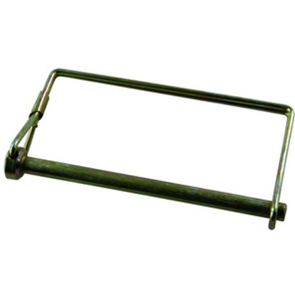 Picture of JR Products  1/4" x 3-1/2" Steel Safety Lock Pin 01214 15-0742                                                               