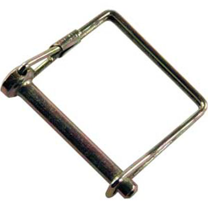 Picture of JR Products  1/4" x 3-1/4" Steel Safety Lock Pin 01224 15-0743                                                               