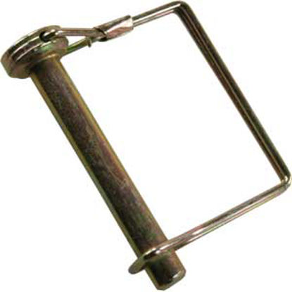 Picture of JR Products  3/8" x 2-1/4" Steel Safety Lock Pin 01264 15-0746                                                               