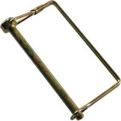 Picture of JR Products  1/4" x 3" Steel Safety Lock Pin 01284 15-0748                                                                   