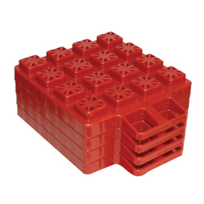 Picture of Valterra Stackers 4-Pk Plastic Interlocking Levelling Blocks w/Strap For Storage A10-0916 15-0972                            