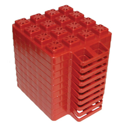 Picture of Valterra Stackers 10-Pk Plastic Interlocking Levelling Blocks w/Strap For Storage A10-0918 15-0973                           