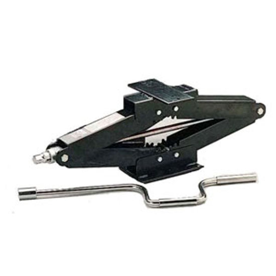 Picture of Husky Towing  6.5K Manual Scissor Leveling Jack 72140 15-1533                                                                