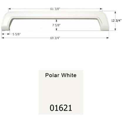 Picture of Icon  Polar White Tandem Axle Fender Skirt For Thor Brands 01621 15-1625                                                     