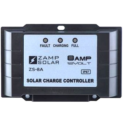 Picture of Zamp Solar  135W 8A Battery Charger Controller for Gel-Cell/AGM/Conventional Lead Acid WET/Calcium Batteries  15-1782        