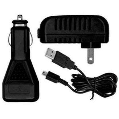 Picture of Rand McNally  Black USB Style Plug-In GPS Navigation System Charger w/5' Cable 0528002783 15-7063                            