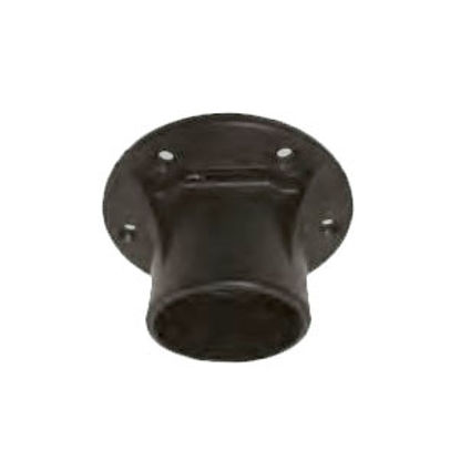 Picture of ITC Redwood (TM) 5" Black Round Surface Mount Table Leg Base TS5003-B-D 15-7074                                              