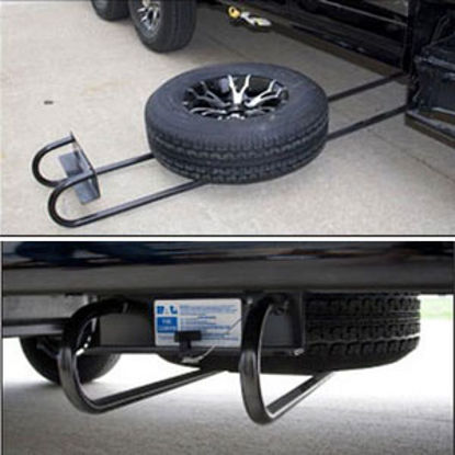 Picture of BAL Hide-A-Spare I-Beam Underslung Mount Tire Carrier 28218B 16-0048                                                         