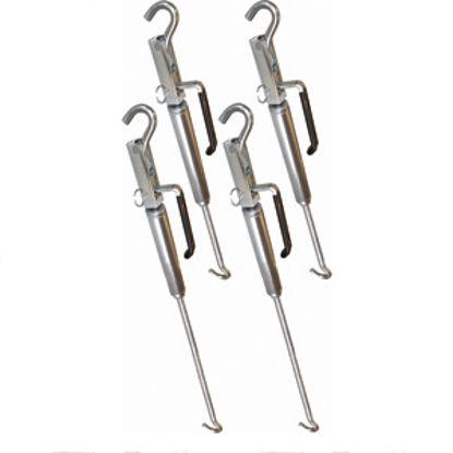 Picture of Happijac  59-1/4" Stainless Steel Spring Loaded Hook & Hook Turnbuckle 182895 16-0076                                        